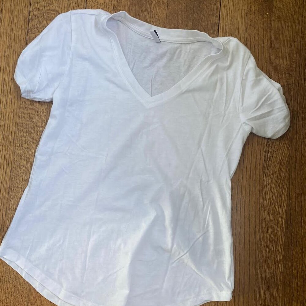 Z Supply white short-sleeve t-shirt, small